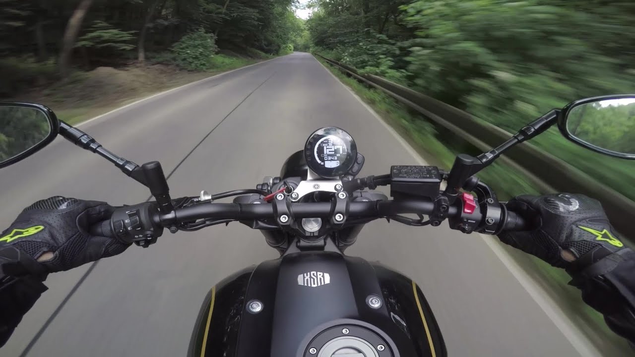 YAMAHA XSR 900 SP test ride