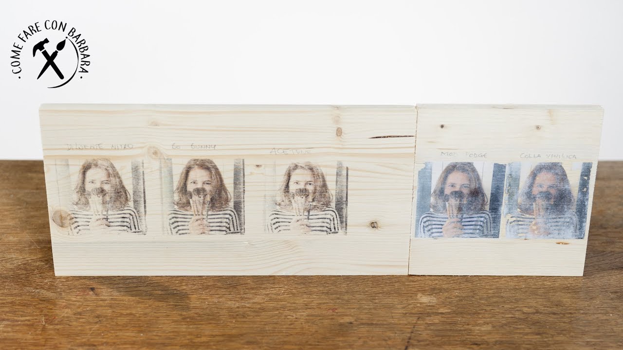 Come trasferire foto su legno: 5 modi per 5 effetti diversi