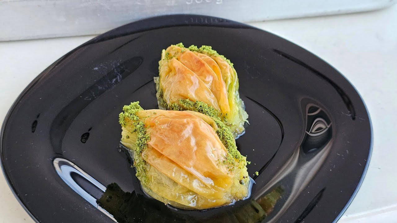 ÇITIR ÇITIR MİDYE BAKLAVA TARİFİ/HAZIR YUFKA İLE BAKLAVA YAPIMI