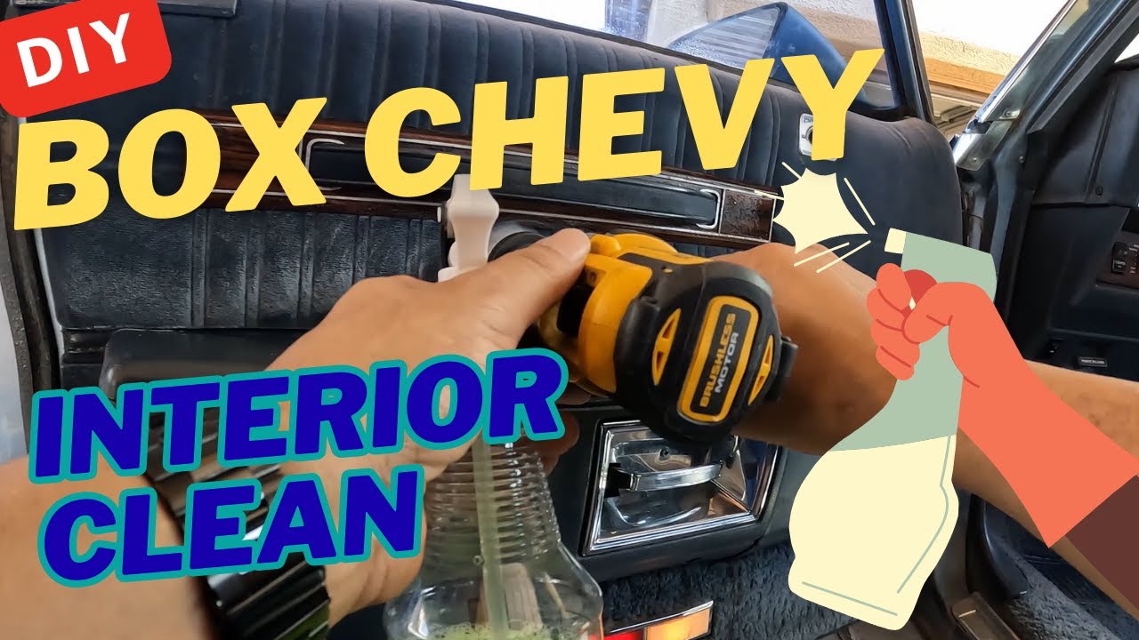 My 1990 Box Chevy Caprice Interior DIY detail