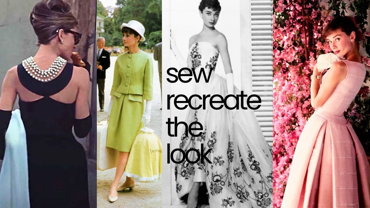 sew recreate the look - Audrey Hepburn #srtl2024