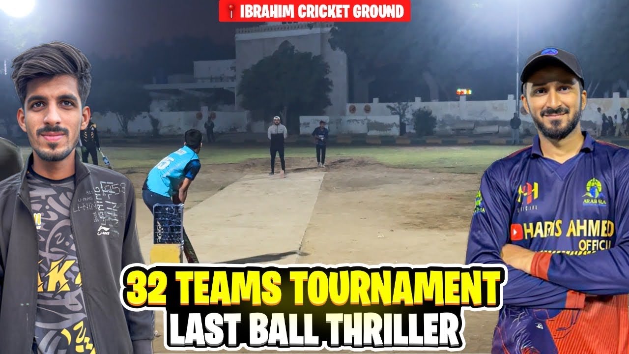 Last Ball Thrilling Match | 32 Teams Big Tapeball Cricket Tournament 
