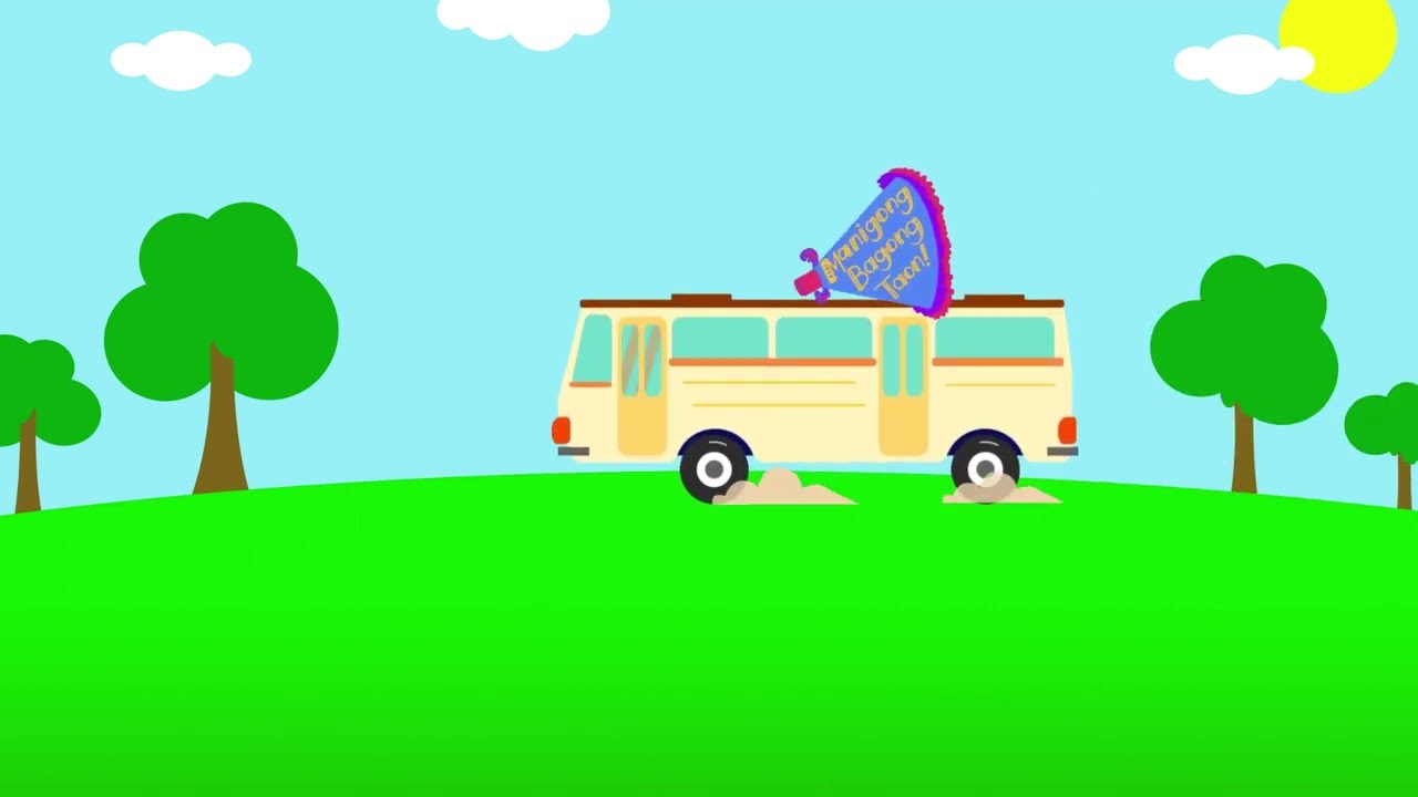 Poem | Wheels on the bus | English Poem | FunTales