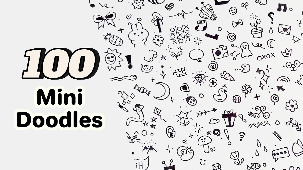 100 Easy And Simple Doodles