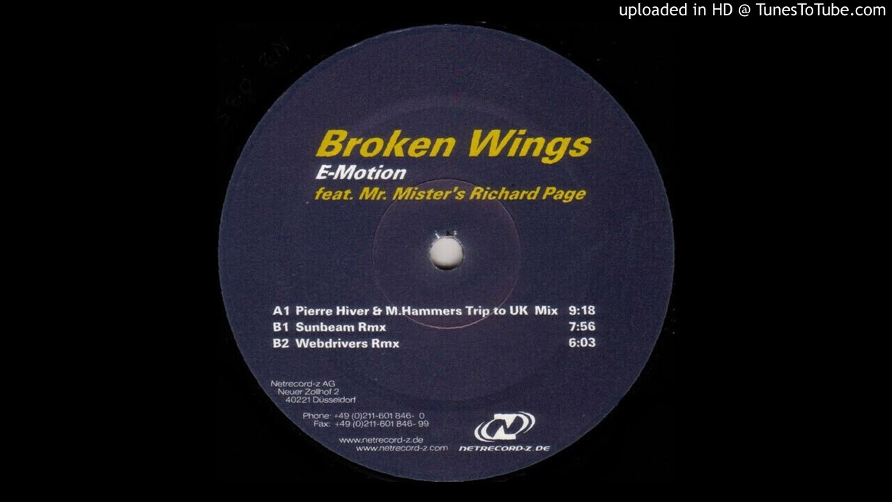 E-Motion Feat. Mr. Mister's Richard Page - Broken Wings (Sunbeam Remix)-2001