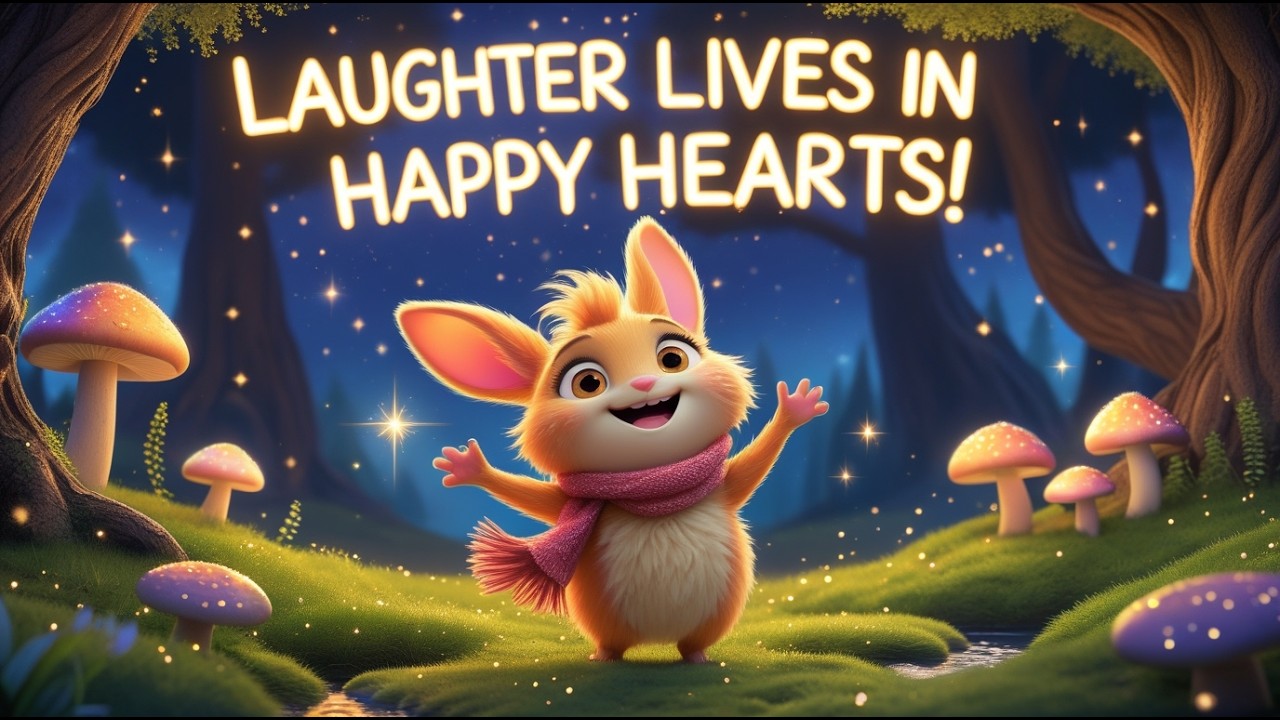 “Laughter Lives in Happy Hearts!” 💛🌟 | Labubu’s Magical Forest Finale (Disney Style)