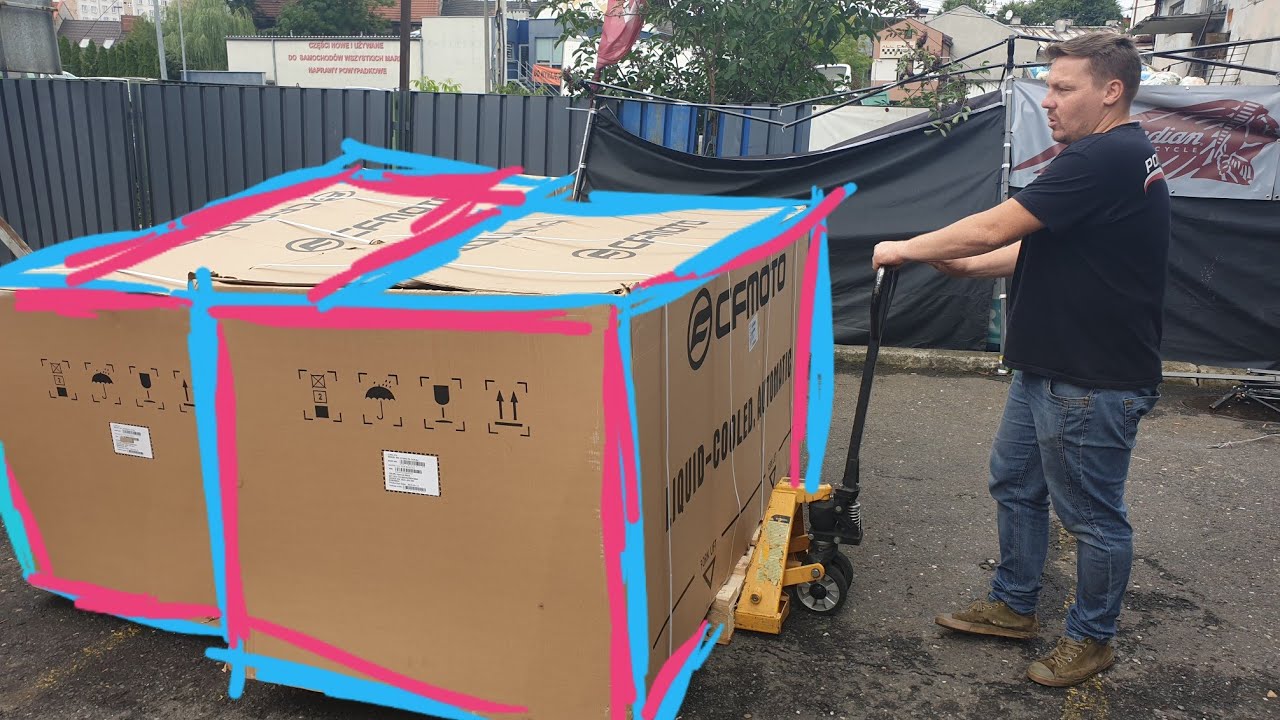 Pierwszy w POLSCE!!! UNBOXING Quada CFMoto C-FORCE 520 EPS !!!!