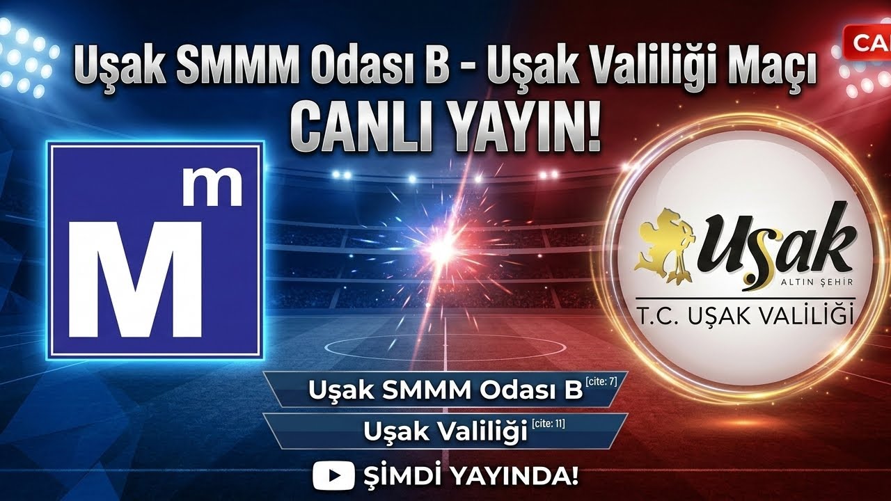 SMMMM ODASI-A & UŞAK VALİLİĞİ MAÇI