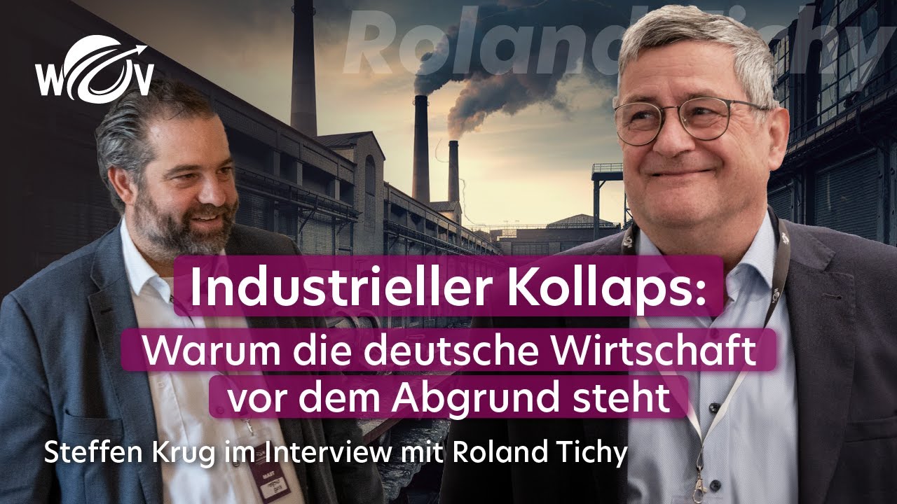 Dauerhafter Zusammenbruch oder gr&uuml;nes Wirtschaftswunder? | Roland Tichy | WOV Talk