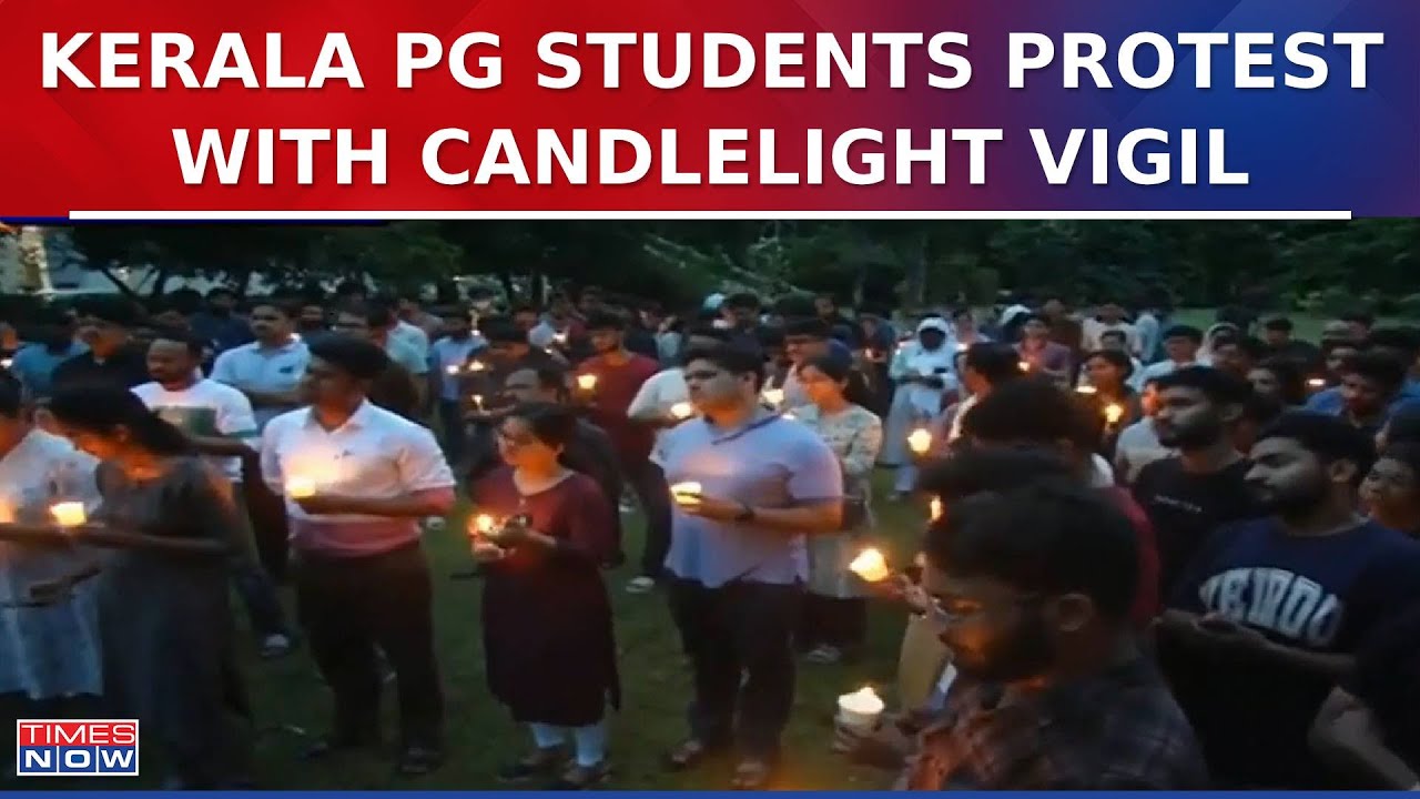Kerala: PG Medical Students Hold Candlelight Protest Over Kolkata Rape & Murder Case | Breaking News