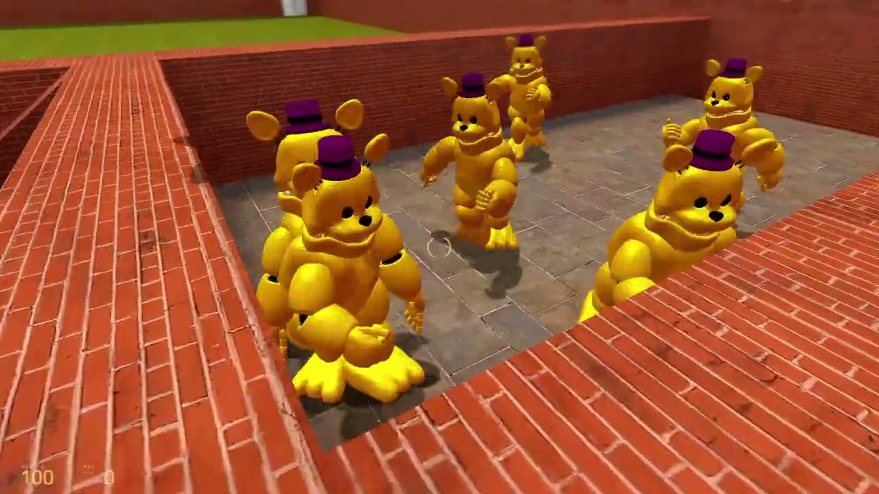 ¡¡escapando de FREADBEAR EN GMOD!!!
