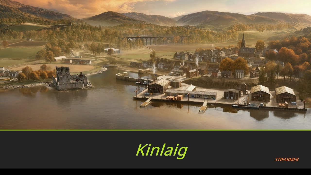 Farming Simulator maps kinlaig on débute