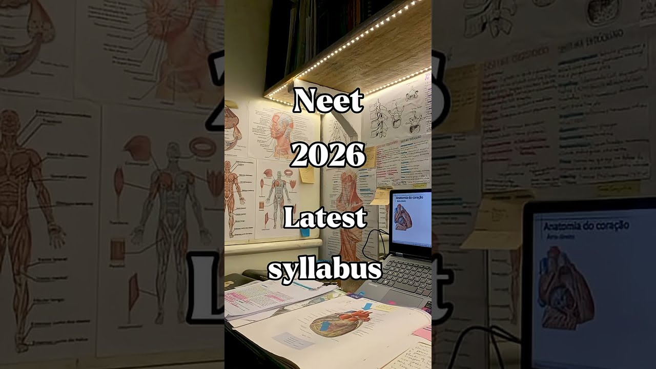 NEET 2026 LATEST SYLLABUS