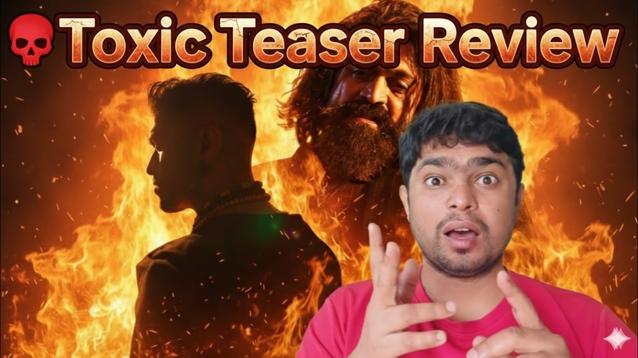 Toxic Official Kannada Teaser Review|Rocking Star Yash| KVN Production|Indian Film| Sandalwood| YASH