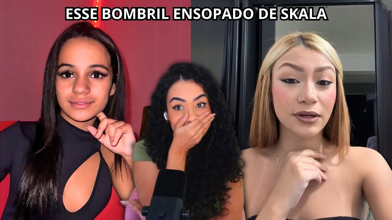 APANHOU DAS CACHEADAS NA ESCOLA E AGORA ODEIA A SKALA E AS CACHEADAS !