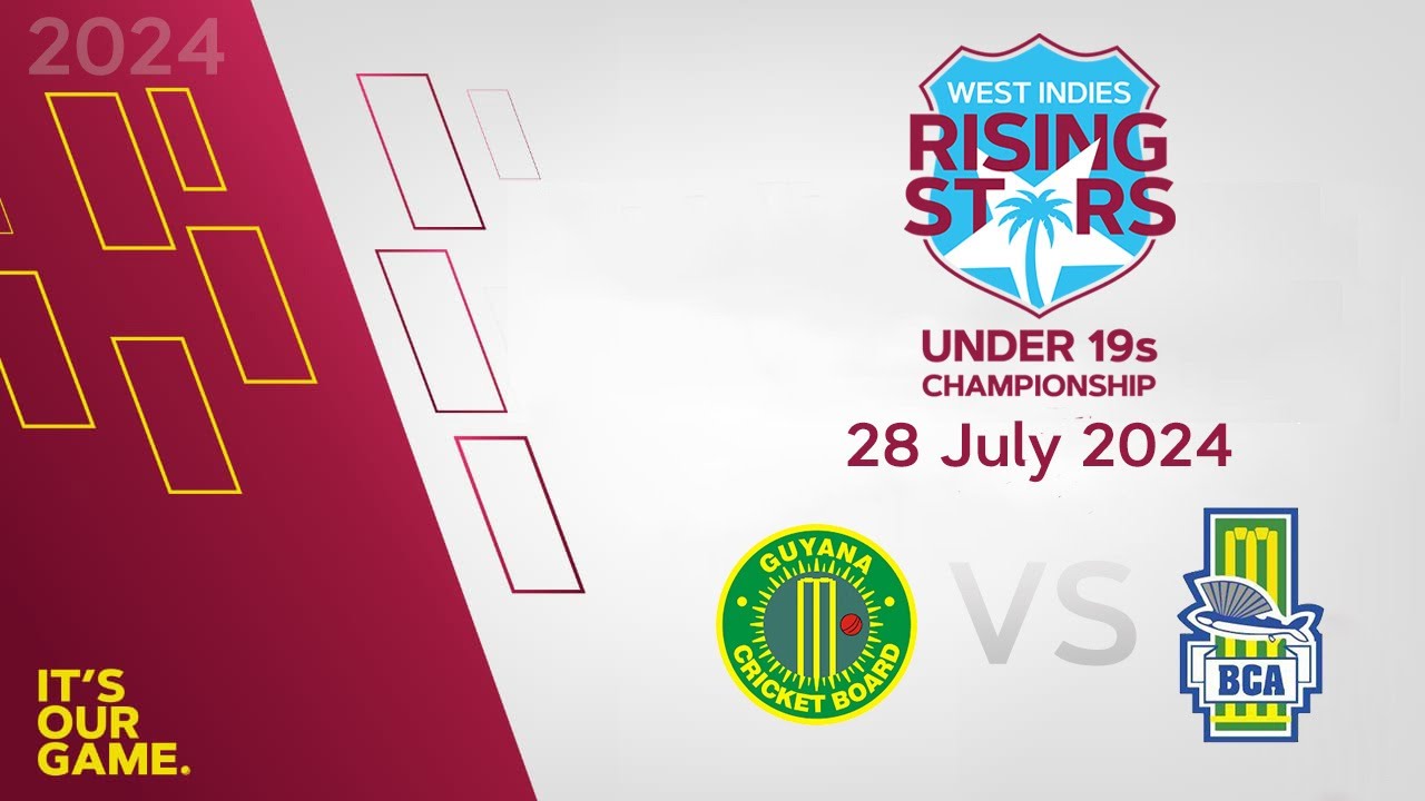 🔴 LIVE Guyana v Barbados | CWI Men’s Under 19 | 50 Over Championships 2024