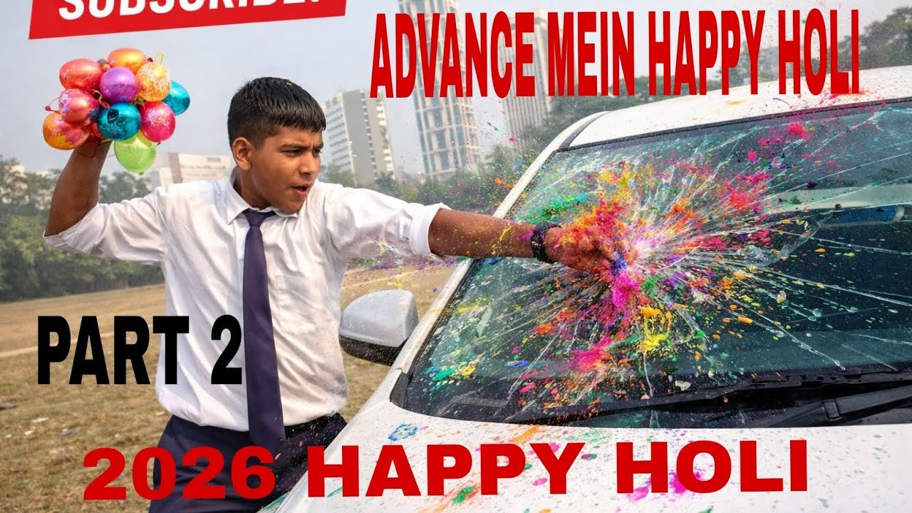 ADVANCE HAPPY HOLI -Anshu sonkar vlogg😍 #video KOLKATA (PART - 2)
