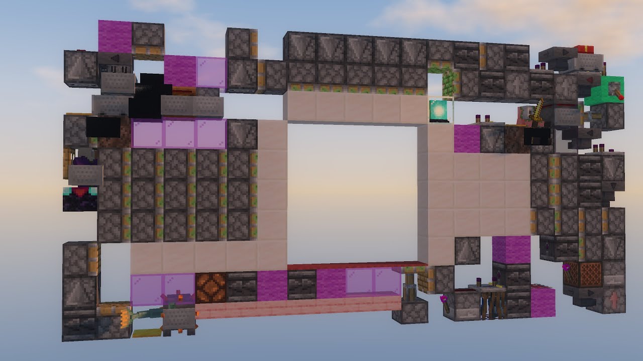 Only 200 blocks! New Smallest 5x5 Seamless Carpet Door