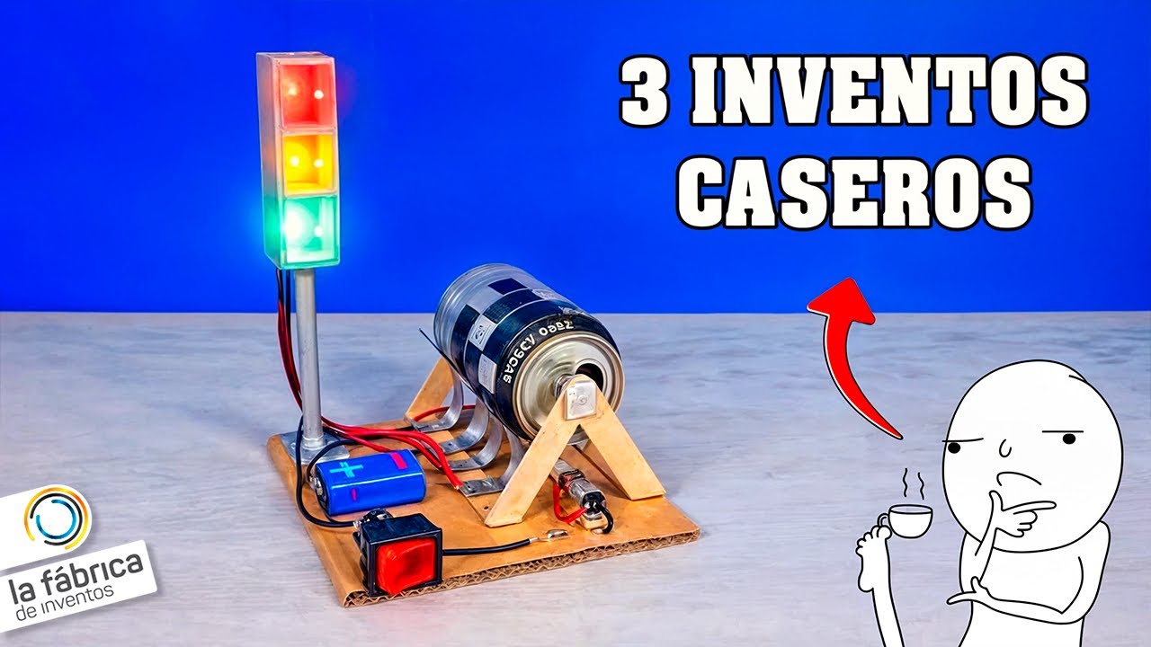 🚦Como Hacer un Semáforo 🚥Escolar de Cartón 💡Experimento
