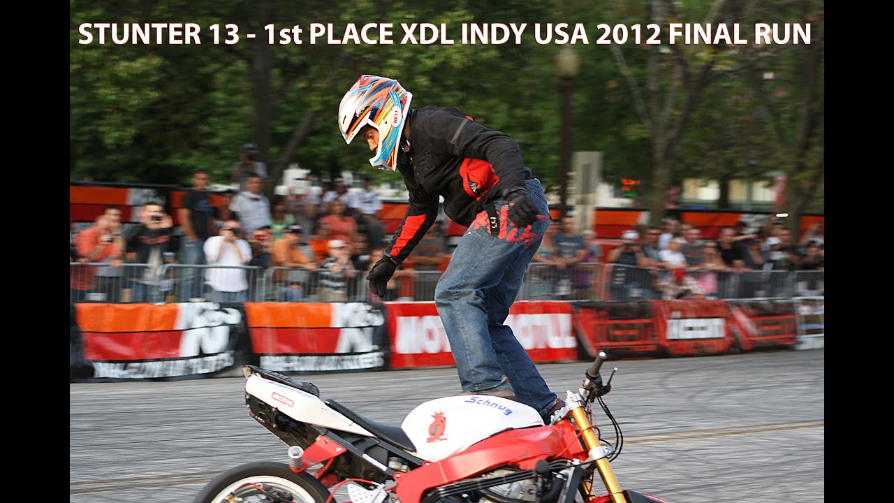 STUNTER 13 - 1-е место XDL INDY USA 2012 ФИНАЛЬНЫЙ ЗАЕЗД