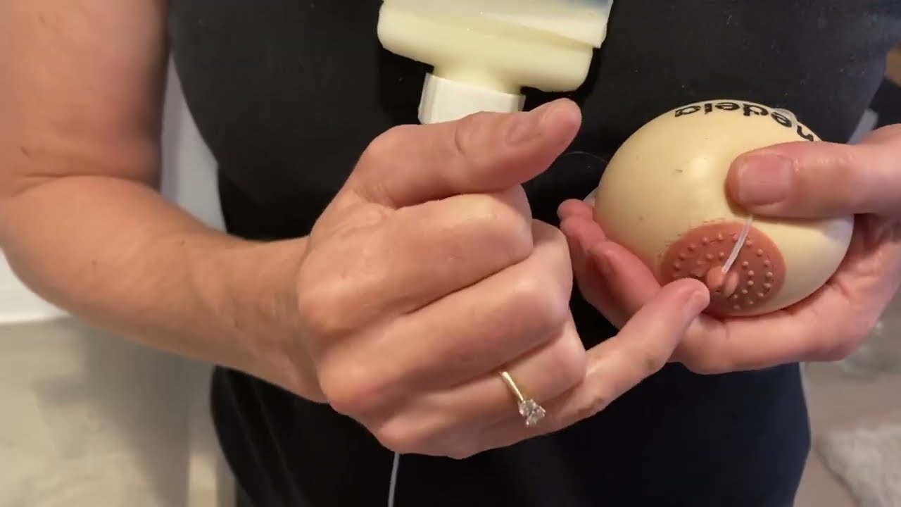 Lactation Aid feeding tube - how to assemble and use