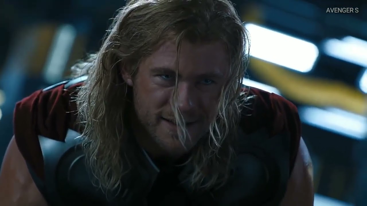 Avengers Thor vs Hulk action scenes.and background music _Believer_#AVENGER S