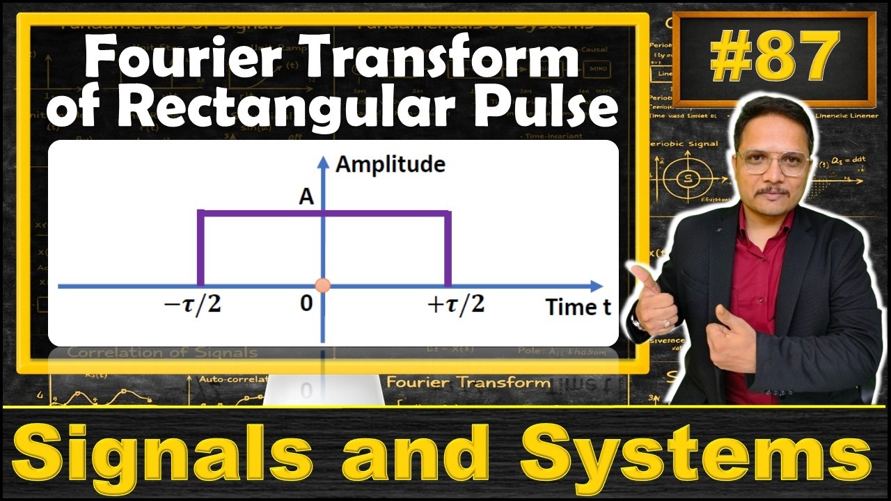 Fourier Transform of Rectangular Pulse: Step by Step Solutions