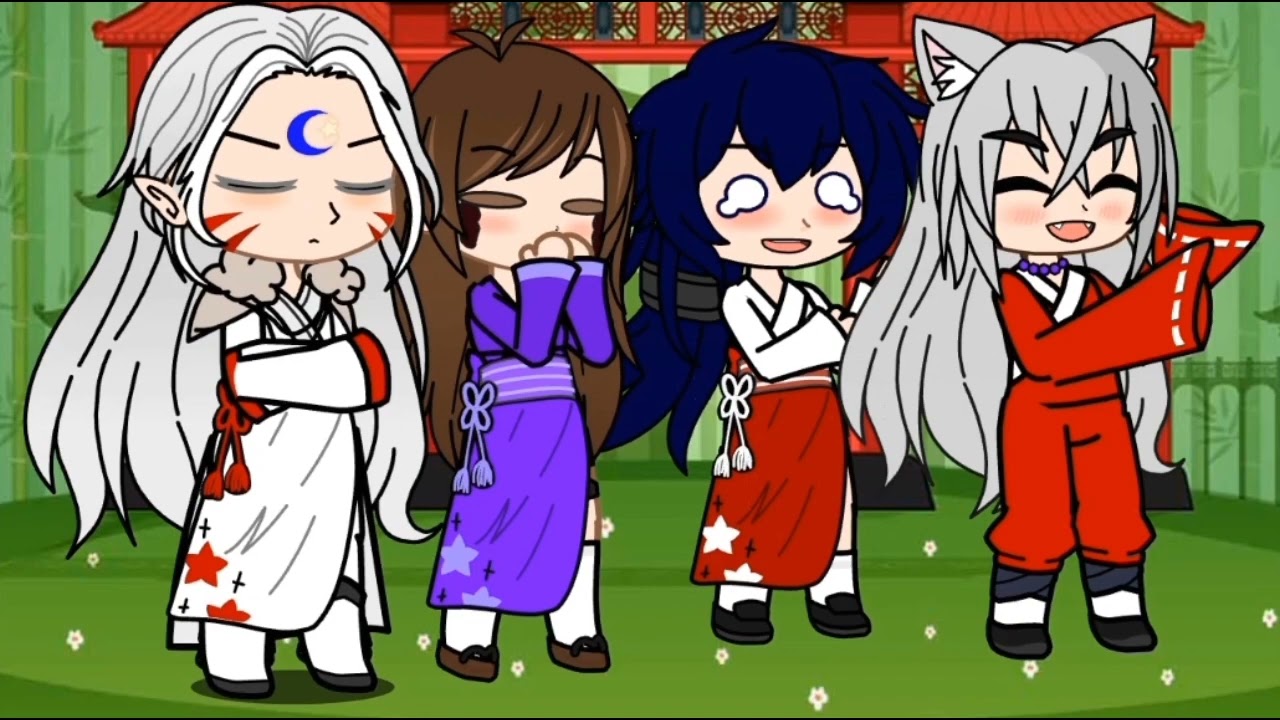 sisters do as sisters should meme - gacha club (yashahime )