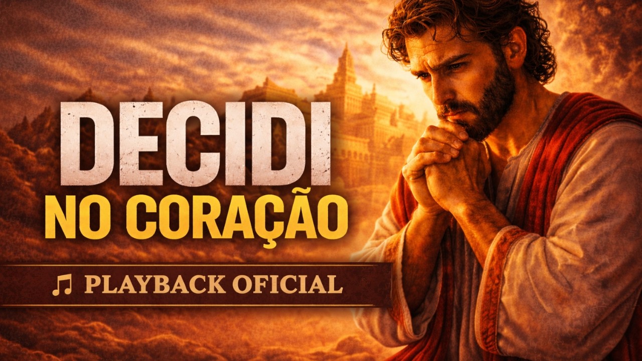 Decidi no Coração (Playback Oficial) | Daniel - Vozes dos Profetas