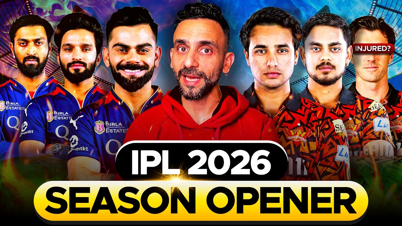 Season Opener: BLOCKBUSTER Southern Derby! | IPL 2026 Schedule Update | Jatin Sapru