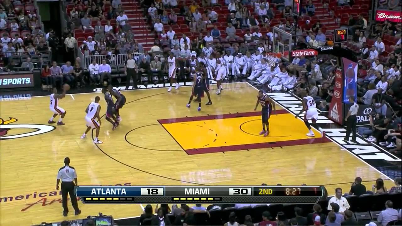 Dennis Schroder Hawks Debut Highlights at Miami Heat (2013.10.07) (NBA PRESEASON)