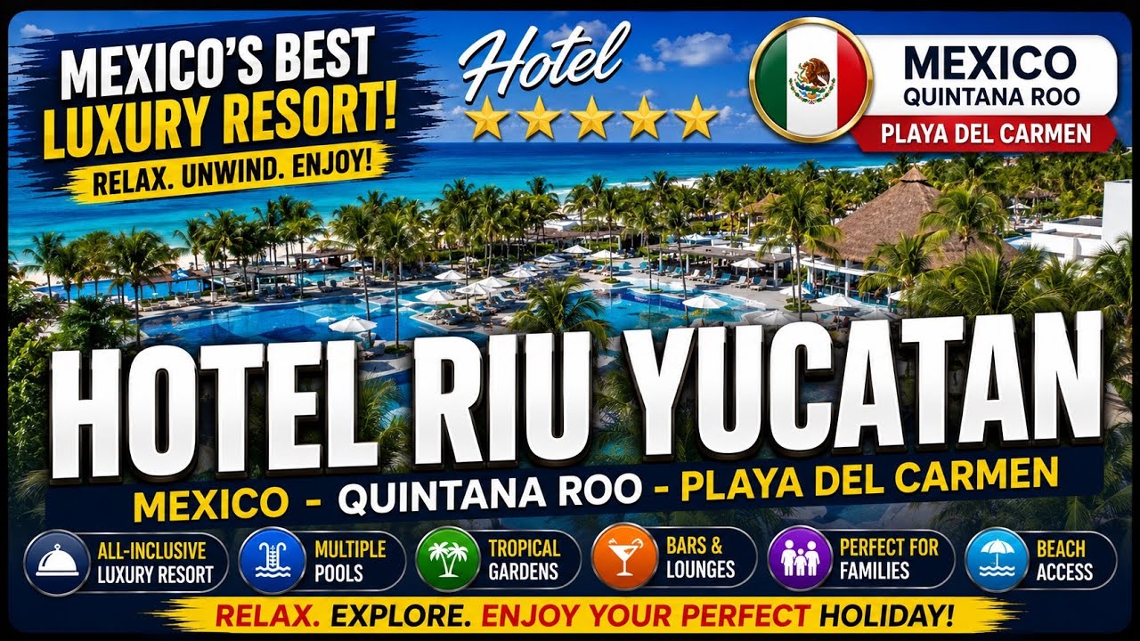 Hotel Riu Yucatán 🌴 All Inclusive Resort Playa del Carmen 2025