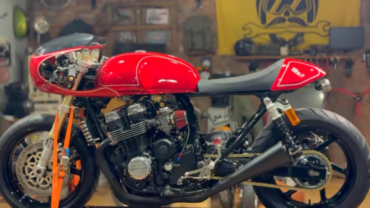 我用60天复活了本田CB750，打造属于自己的咖啡骑士！