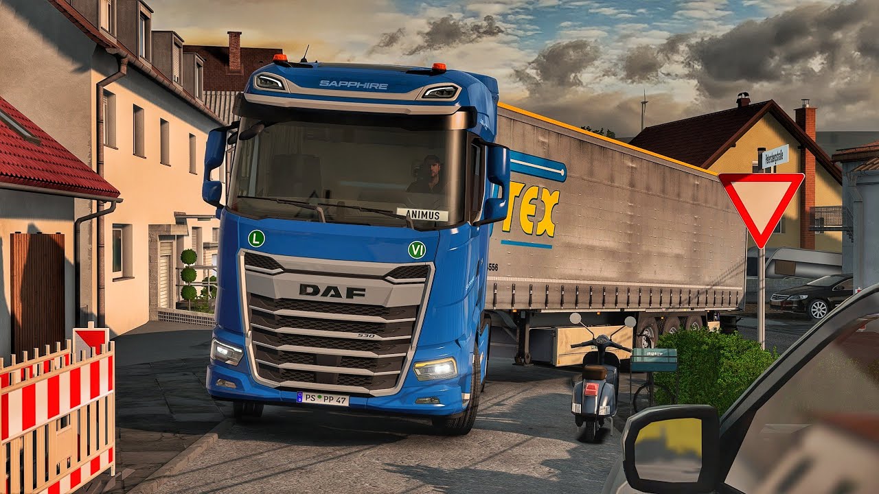 Tight City Streets to Scenic Country Roads | #ets2 1.59
