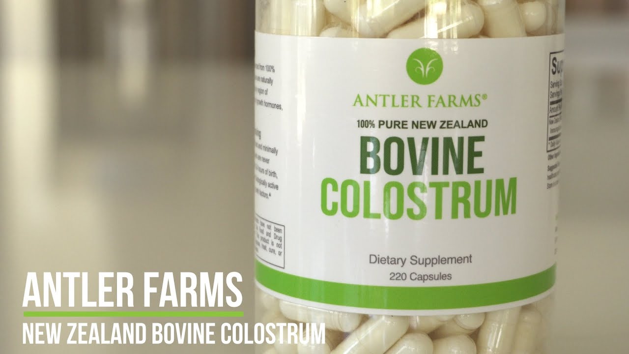 Antler Farms New Zealand Bovine Colostrum - Powerful Immune Support