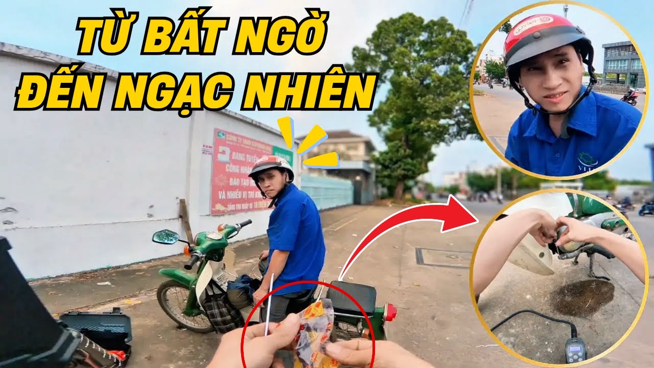Được hỏi thăm giúp đỡ anh ngạc nhiên không nói được gì và những bất ngờ sau đó...