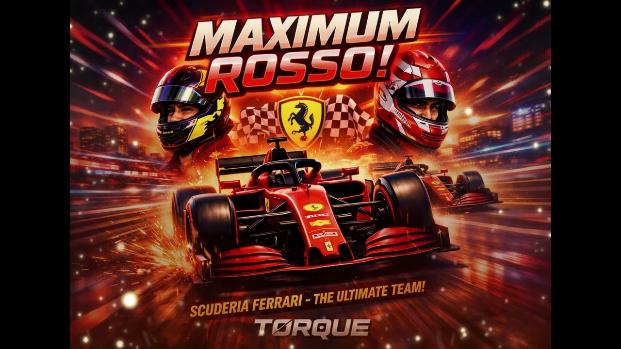 TORQUE  - MAXIMUM ROSSO! 🐎 Ferrari SF-26 Anthem