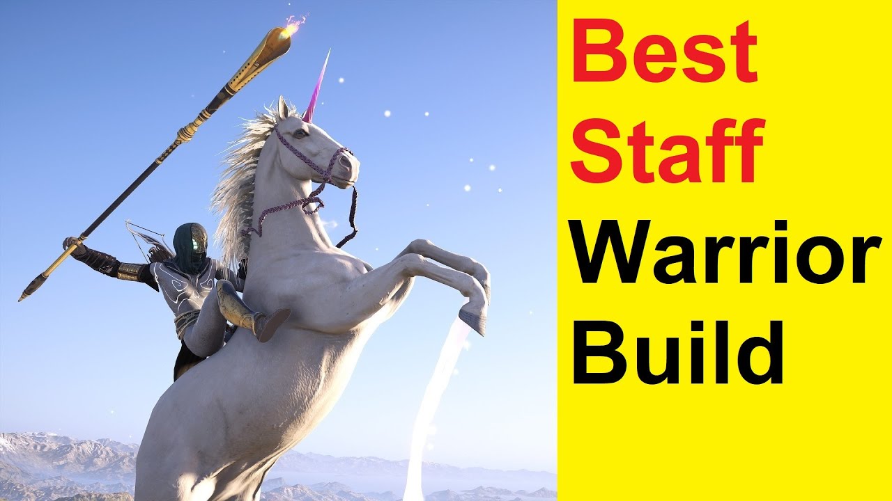 Assassins Creed Odyssey - Best Staff Build - 100% Crit Chance - Best Staff Warrior Build