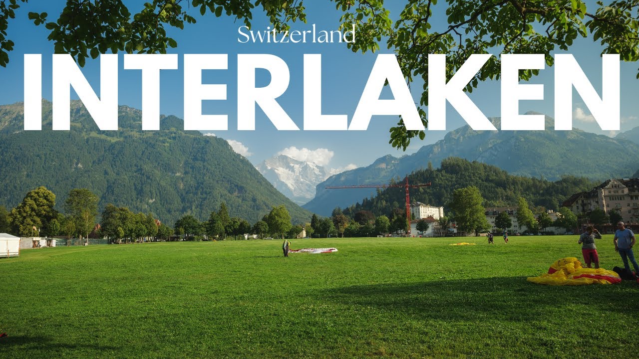 Interlaken & Iseltwald travel guide | The heart of the Swiss Alps 🇨🇭 Switzerland 4K