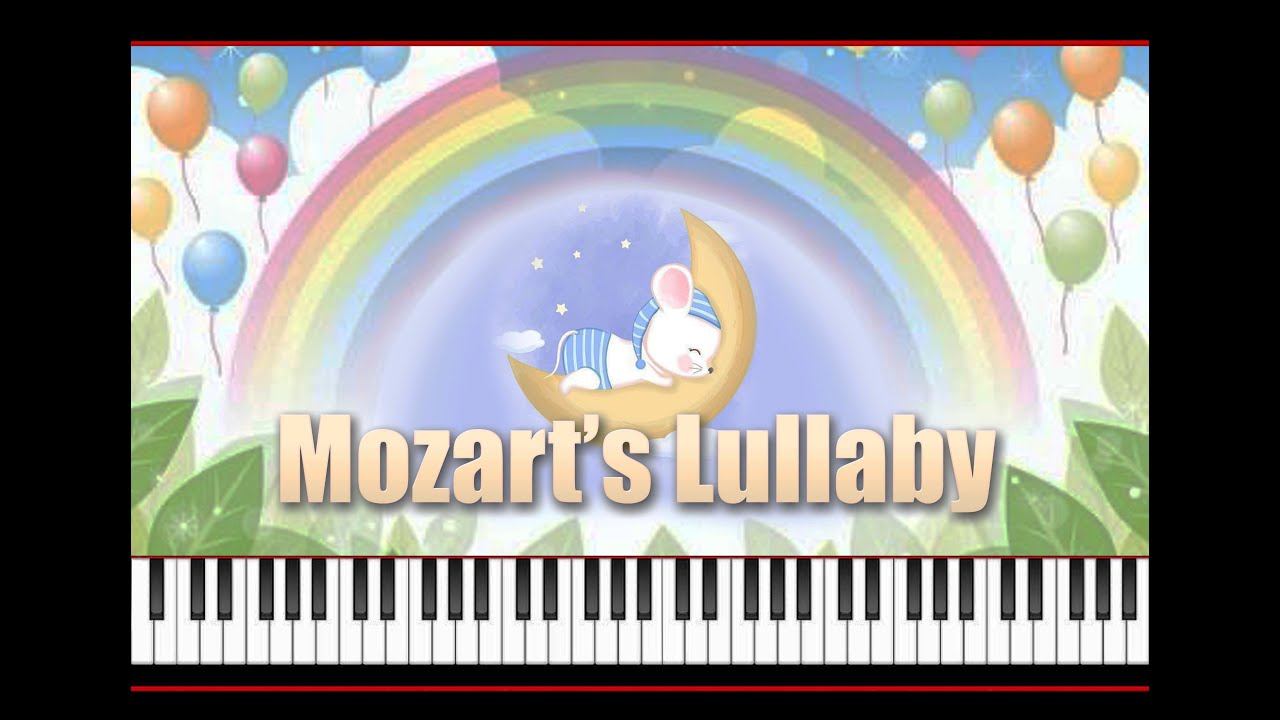 Mozart's Lullaby - Wiegenlied K350 piano solo, F. W. Gotter lyrics・ モーツァルトの子守歌 ・歌詞 堀内敬三・ピアノアレンジ 大田桜子