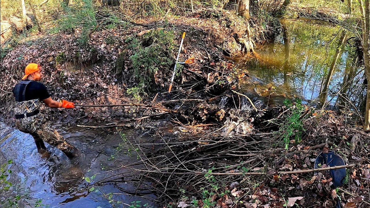 Beaver Dam Removal In Beaver Dam Creek S5 EP.2! || This Wasn't Here Before! 😭😅