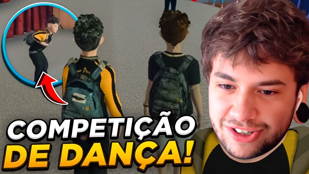 BRUNINHO PARTICIPOU DE UMA COMPETIÇÃO DE DANÇA NA ESCOLA! - GTA RP