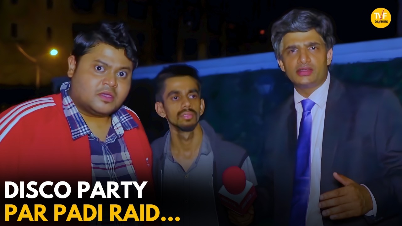 Disco Party Par Padi Raid || Rabish Ki Report || TVF Diaries