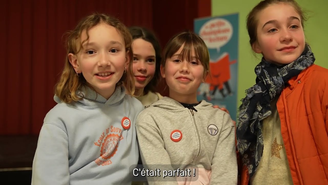 Une finale école des Petits champions de la lecture à Souvigny-en-Sologne !
