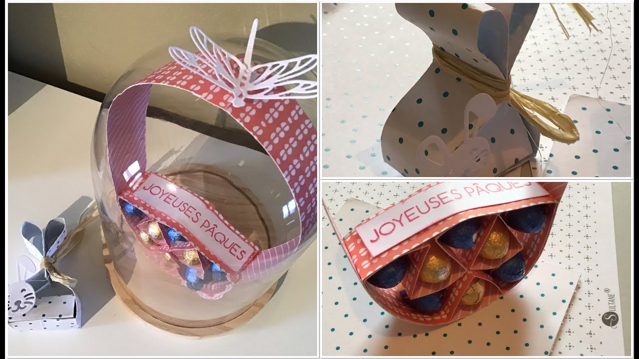 Pas à pas de décos de table de pâques Diy Scrap