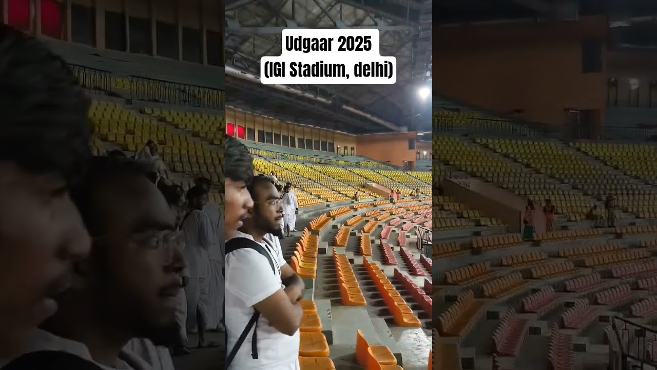 Udgaar 2025 in Indra Gandhi Indoor Stadium, delhi #udgaar #iskcon