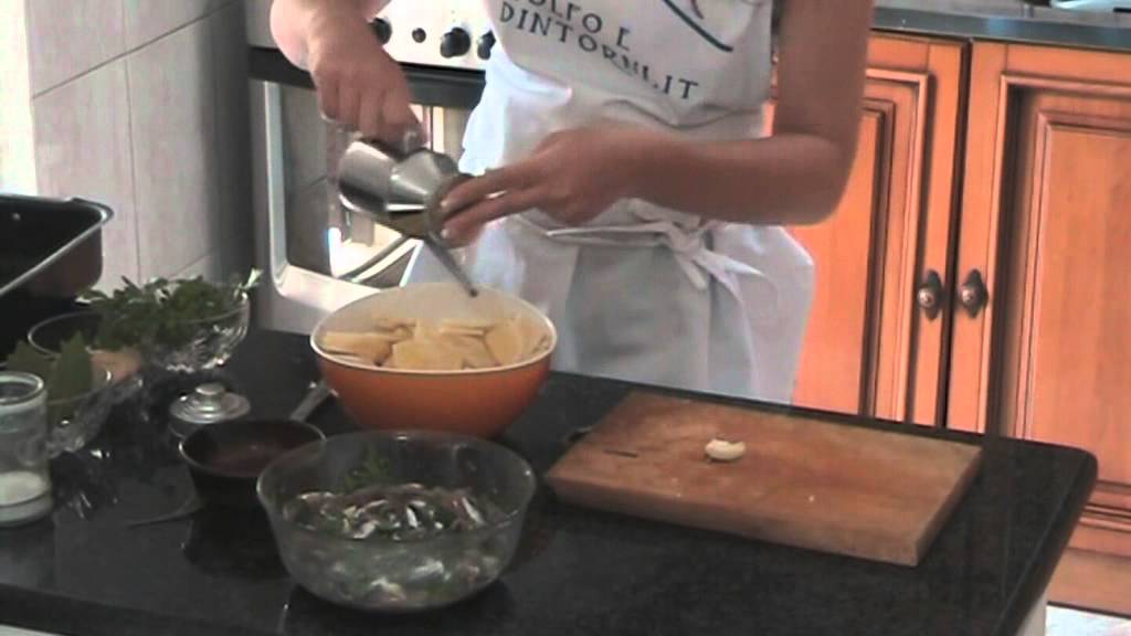 tortino alici e patate