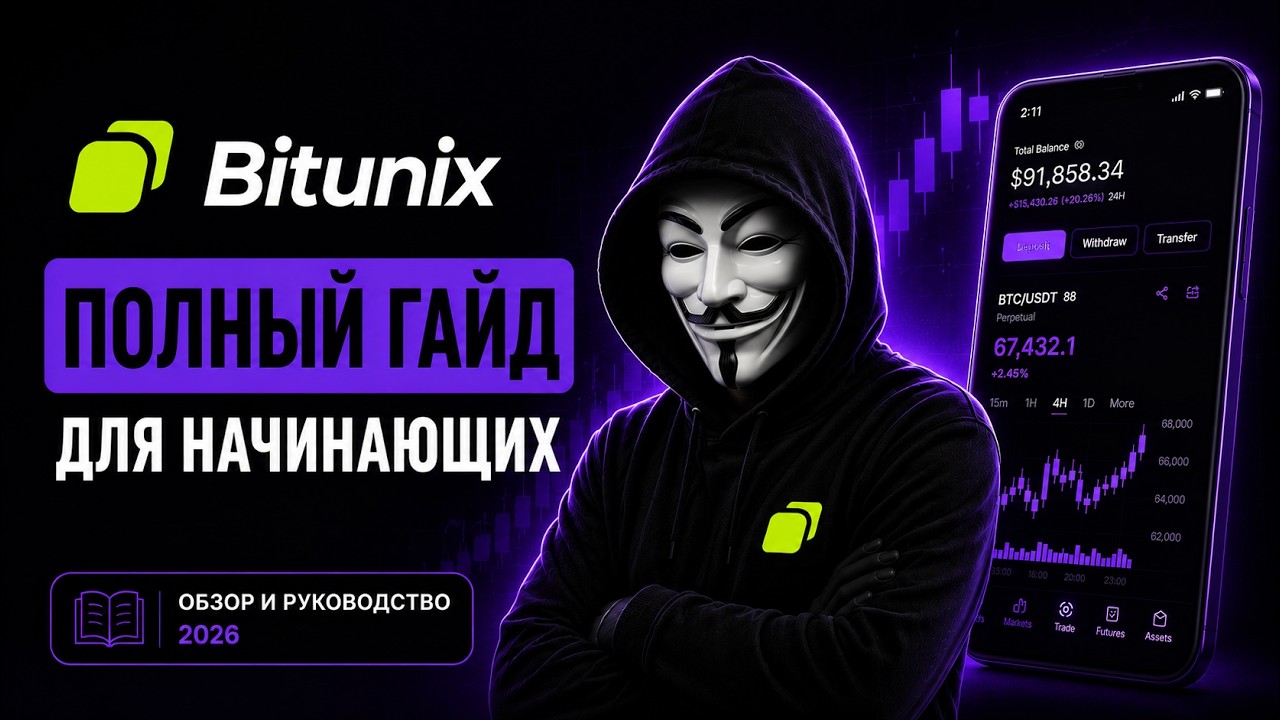 Криптобиржа Bitunix (2026) Обзор и Полное Руководство Для Начинающих