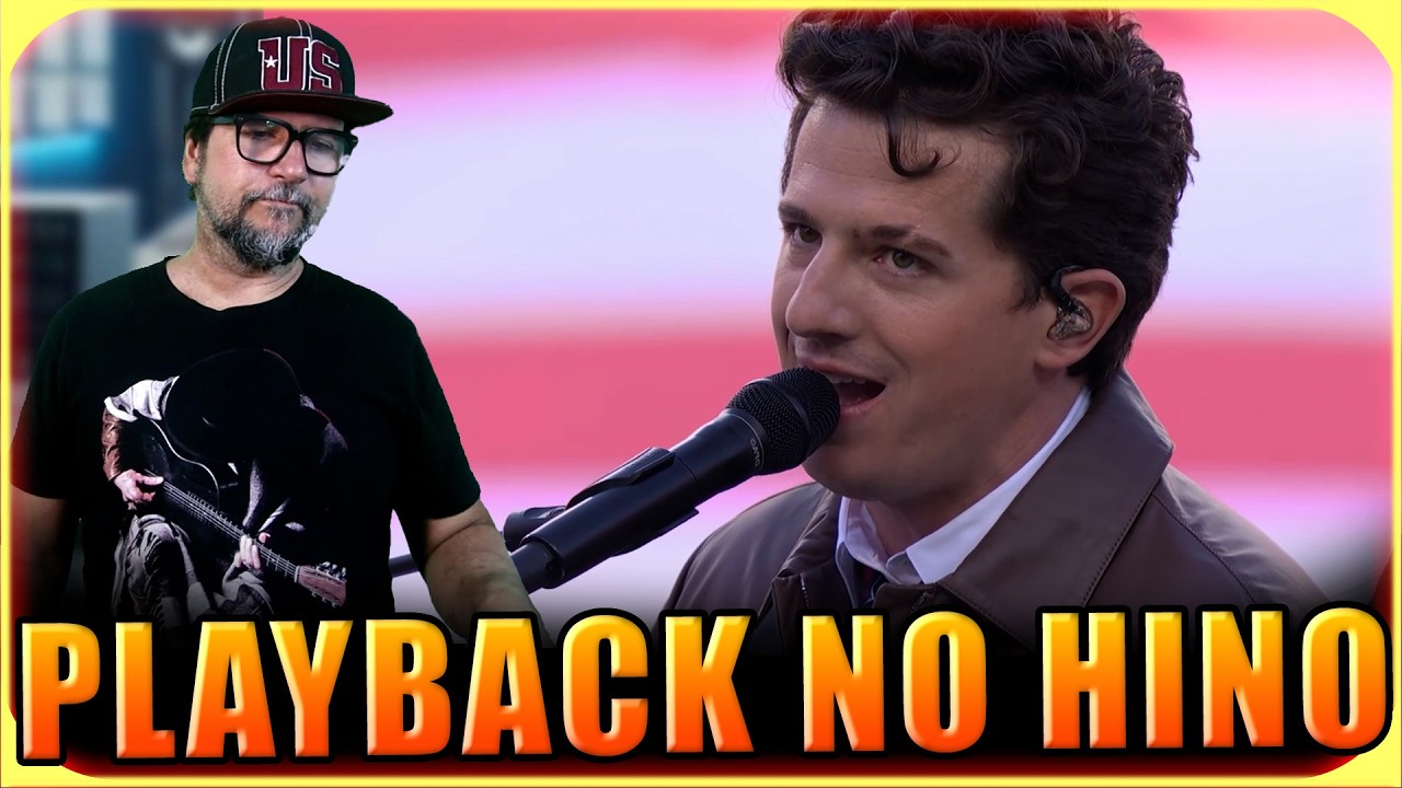 CHARLIE PUTH Cantou PLAYBACK no HINO NACIONAL?