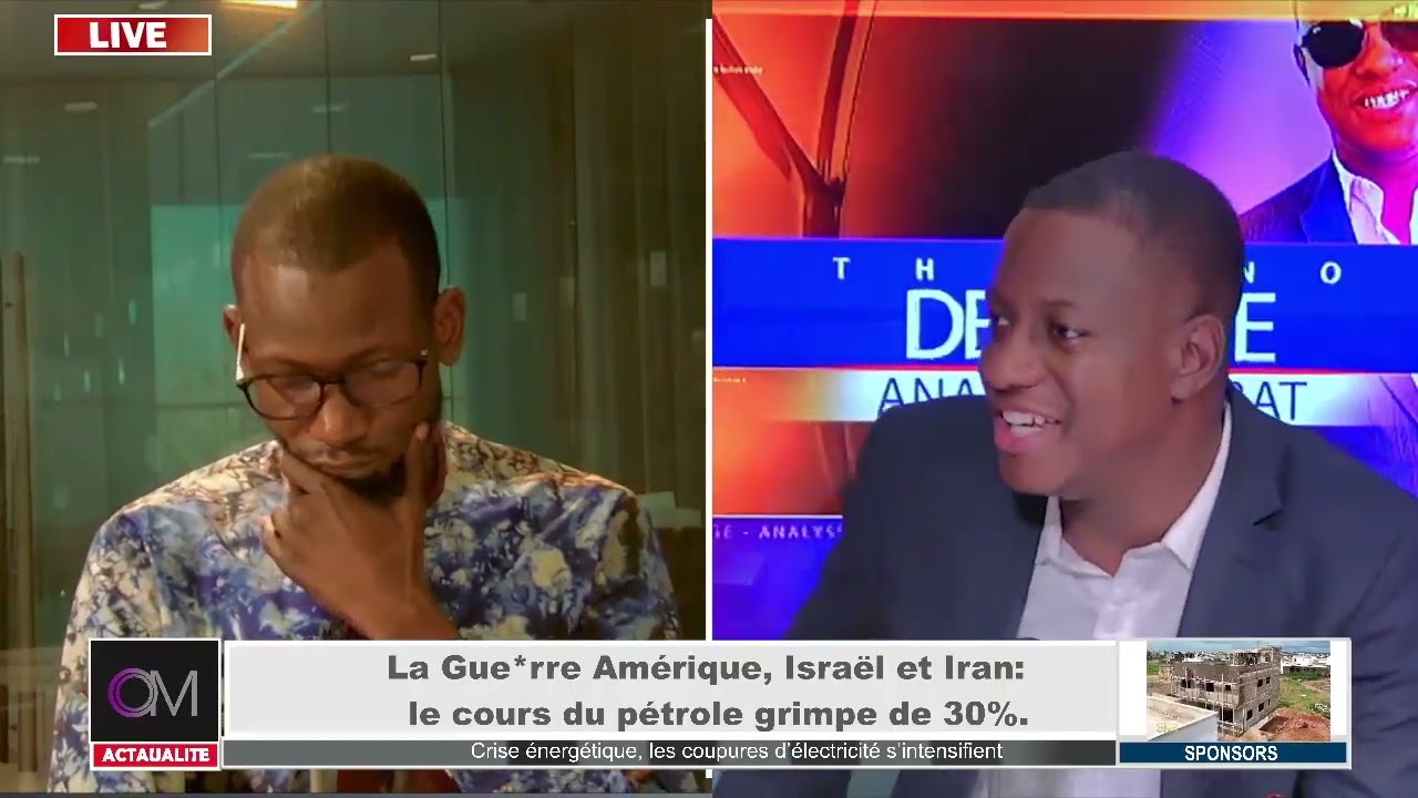 OM TV :#URGENT / la Gue*rre Amérique, Israël et Iran: le cours du pétrole grimpe de 30%.